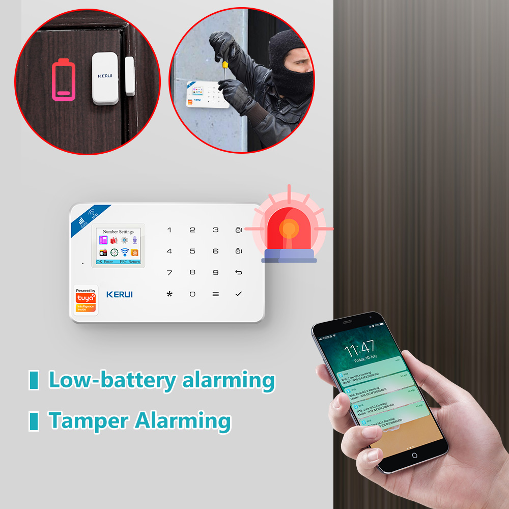 KERUI W181 detektor gerak cerd - Smart Home Package ulasan dan harga