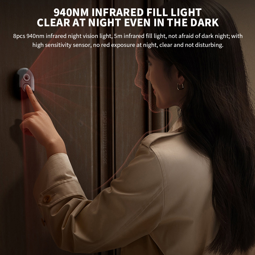Kamera Pintu Xiaomi Smart Cat  - Smart Home Video Doorbell Enhanced Security With Smart Doorbell ulasan dan harga