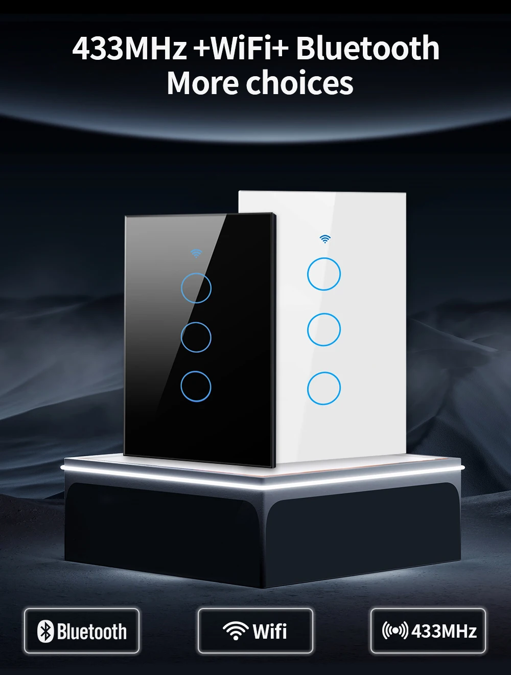 TNCE Tuya WiFi/Zigbee saklar l - Smart Home For Living ulasan dan harga