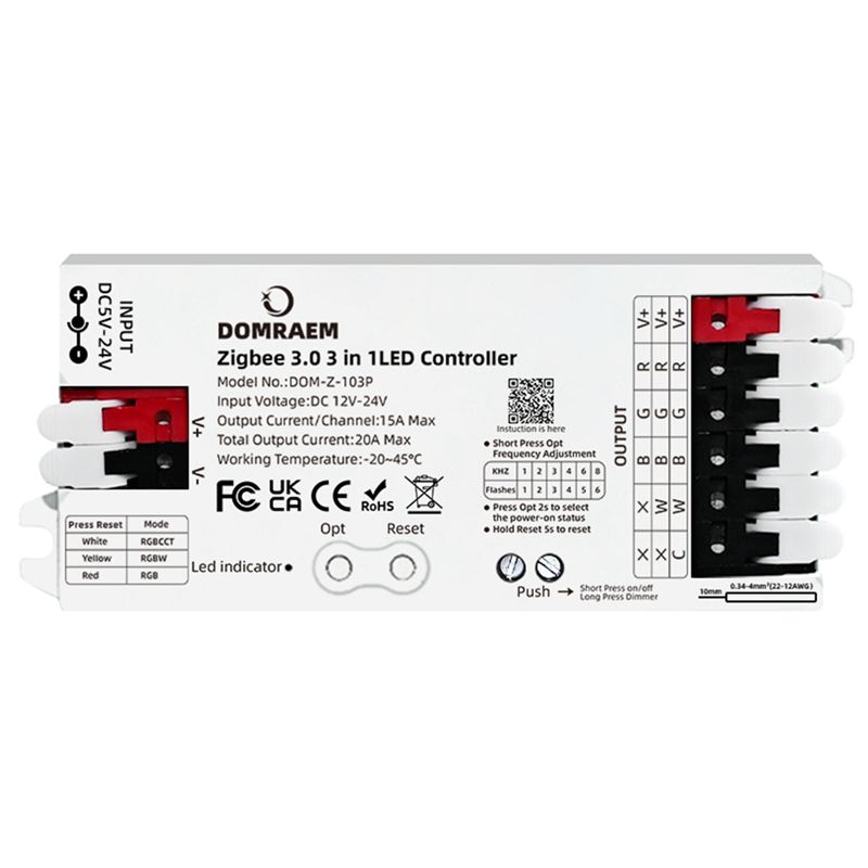 AD23-Domraem Zigbee3.0 RGBCCT  - Smart Home Alexa ulasan dan harga