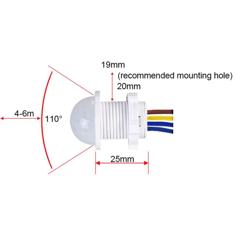 AC 110V 220V Sensor Rumah Pint - Smart Home Miniature ulasan dan harga