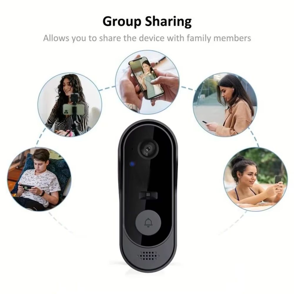 Bel Pintu Video Pintar Tuya Wi - Smart Home Video Doorbell Enhanced Security With Smart Doorbell ulasan dan harga