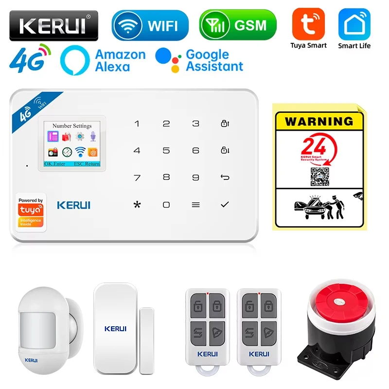 KERUI Kit sistem Alarm keamana - Smart Home Package ulasan dan harga