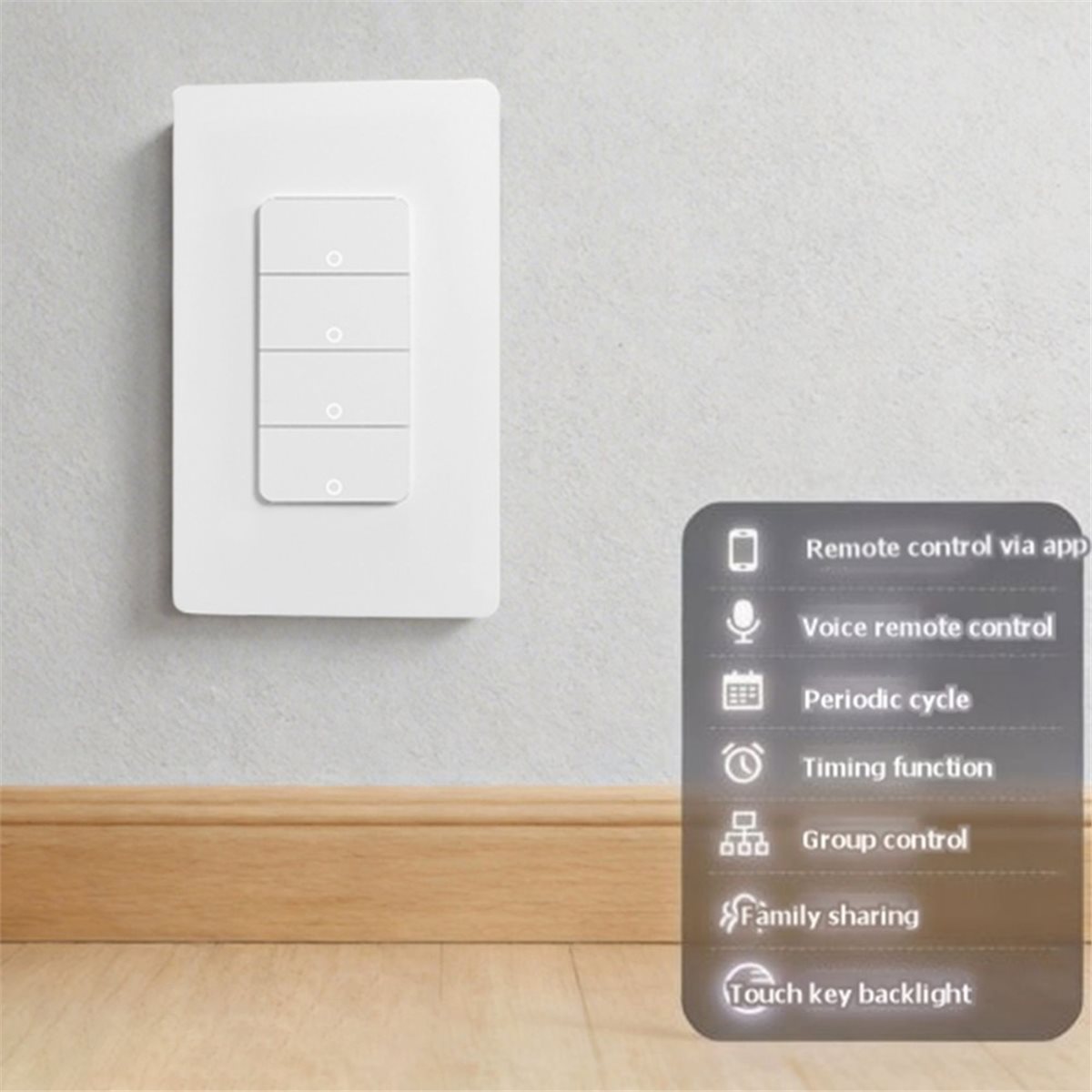 perbarui. WiFi Tuya Smart Swit - Smart Home Wifi ulasan dan harga