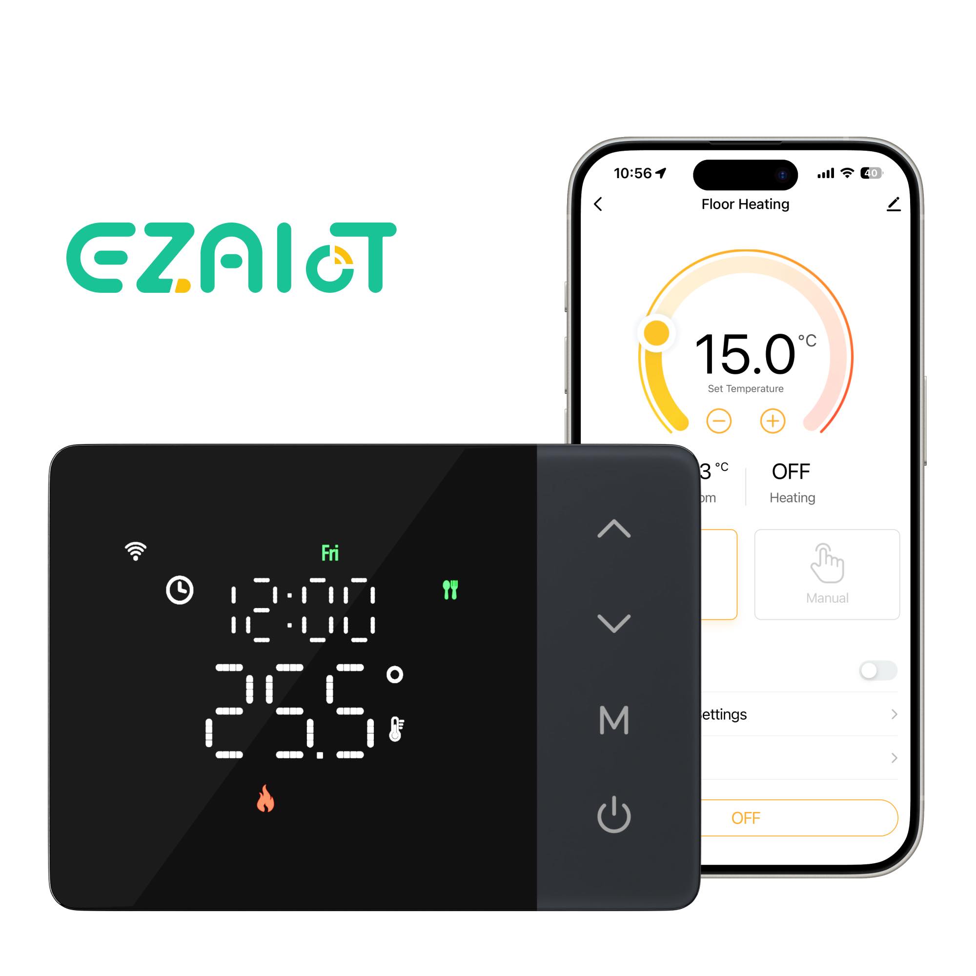 Sakelar termostat wifi bertena - Smart Home Package ulasan dan harga