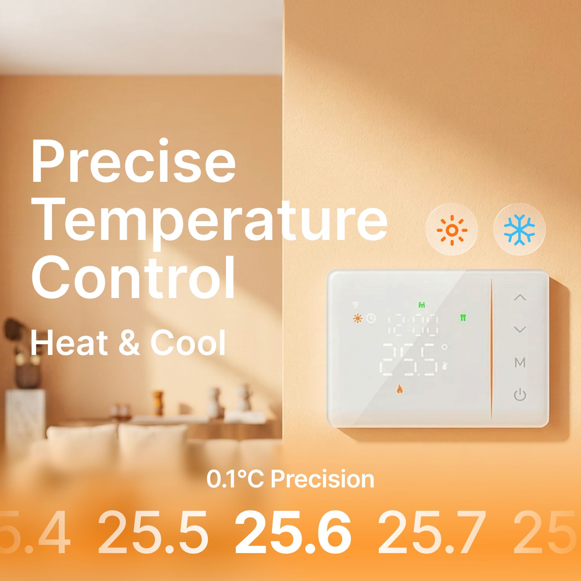 Sakelar termostat wifi bertena - Smart Home Package ulasan dan harga