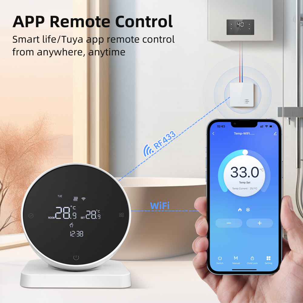 AVATTO WiFi Smart Thermostat,  - Smart Home Package ulasan dan harga