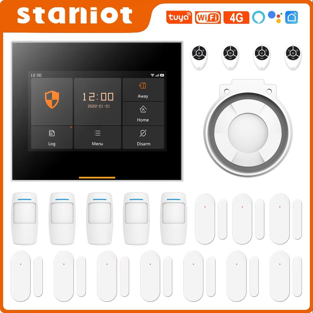Staniot 433MHz Wireless Wifi 4 - Smart Home Package ulasan dan harga