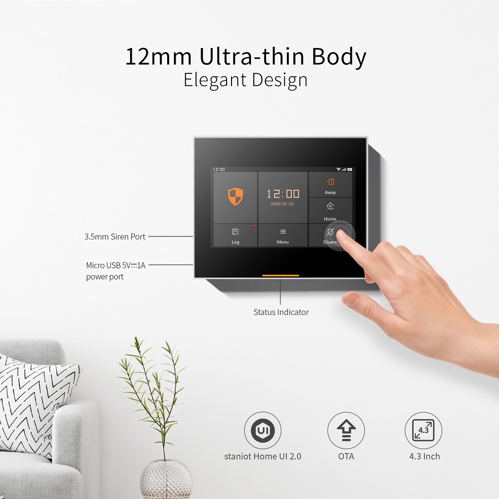 Staniot 433MHz Wireless Wifi 4 - Smart Home Package ulasan dan harga