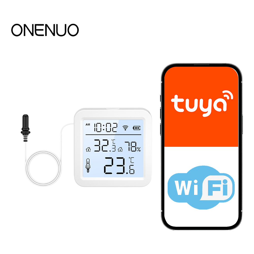Sensor Suhu dan Kelembapan WiF - Smart Home For Living ulasan dan harga