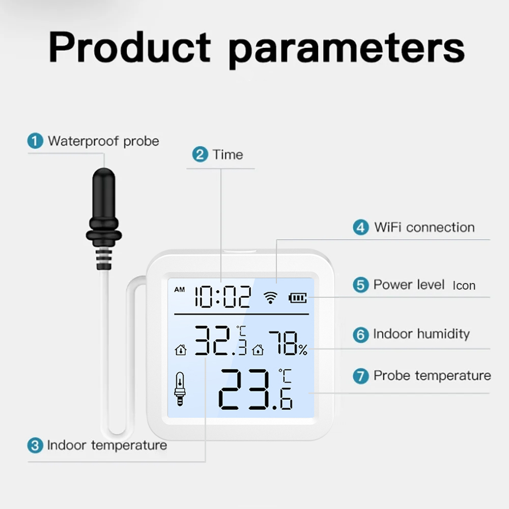 Sensor Suhu dan Kelembapan WiF - Smart Home For Living ulasan dan harga