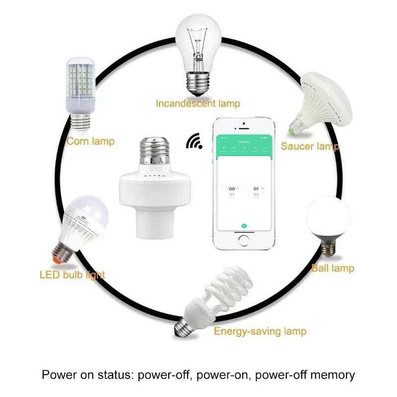 Tuya Smart E27 Soket Sakelar K - Smart Home For Living ulasan dan harga