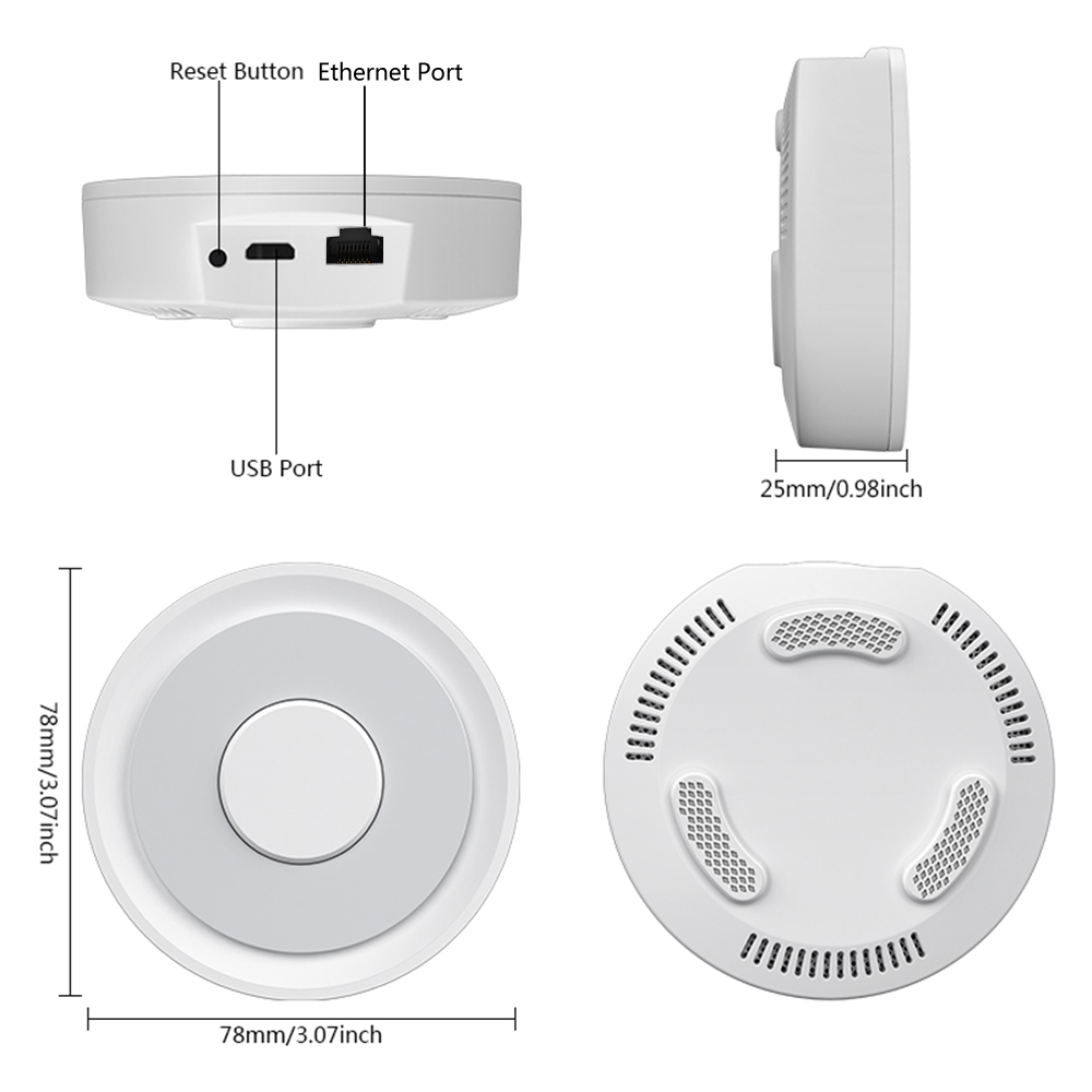 Tuya ZigBee Smart Gateway Home - Smart Home Package ulasan dan harga