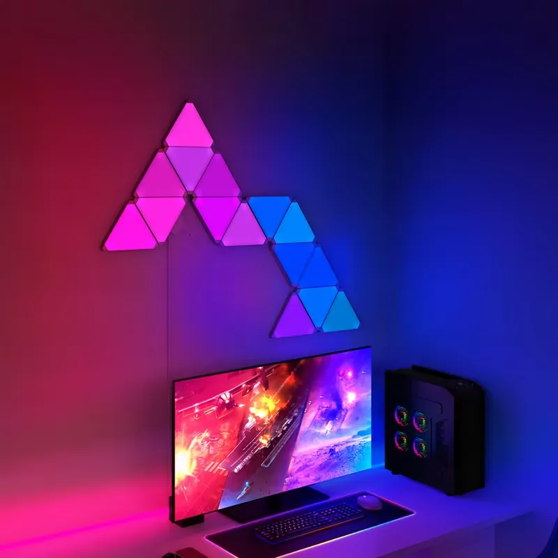 Lampu Dinding LED RGB Banqcn T - Smart Home Alexa ulasan dan harga