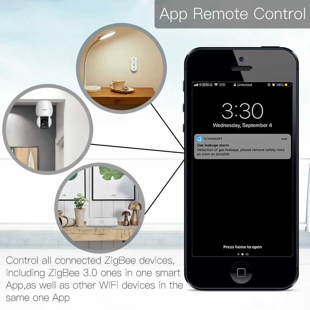 Tuya ZigBee 3.0 Smart Gateway  - Zigbee Gateway ulasan dan harga