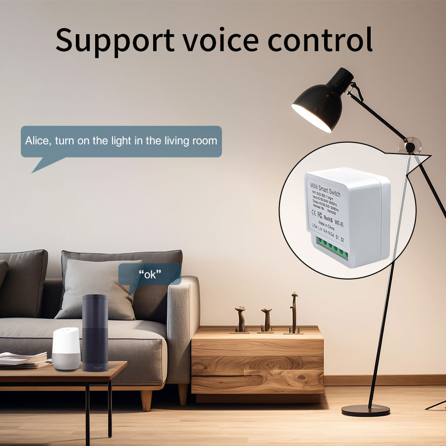 16A/20A modul sakelar pintar M - Smart Home Miniature ulasan dan harga