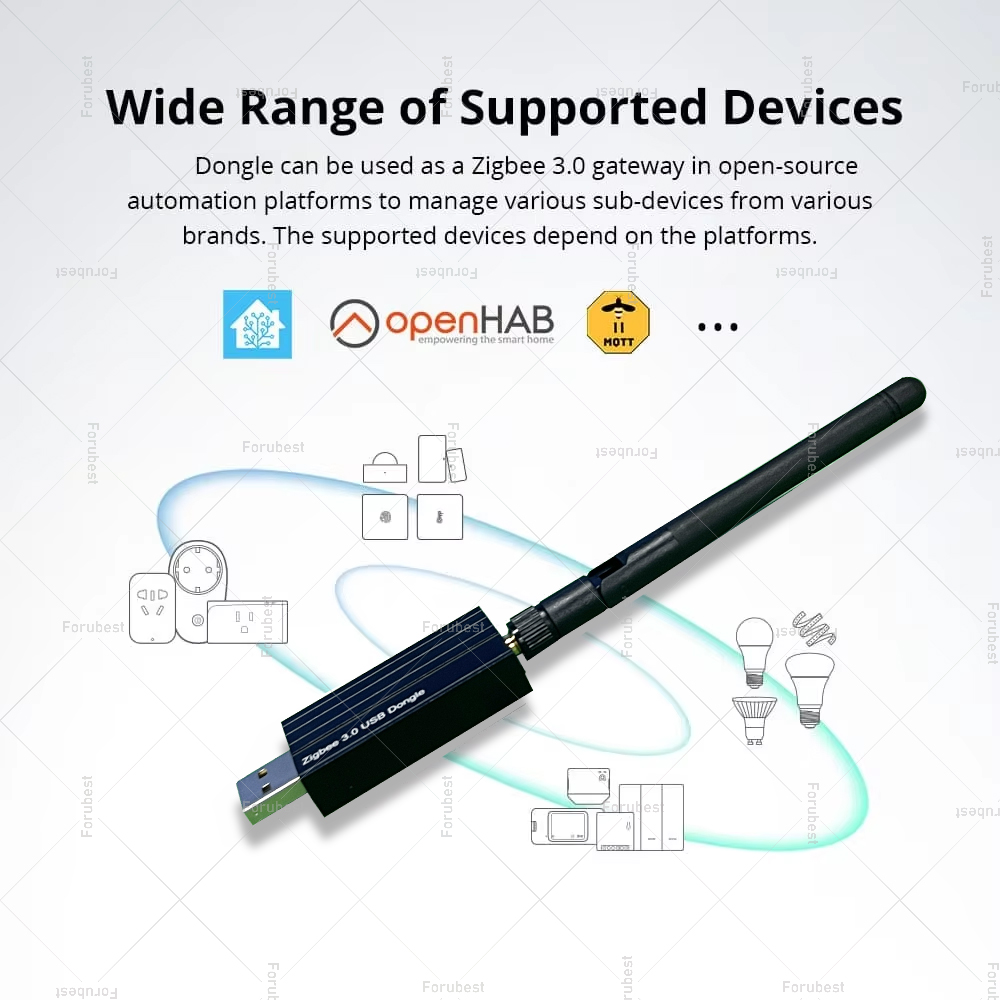 Dongle USB Zigbee 3.0 dengan A - Zigbee Gateway ulasan dan harga